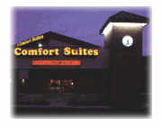 Bethlehem Comfort Suites at night