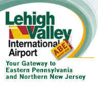 Lehigh Valley, ABE Airport located in Bethlehem, PA